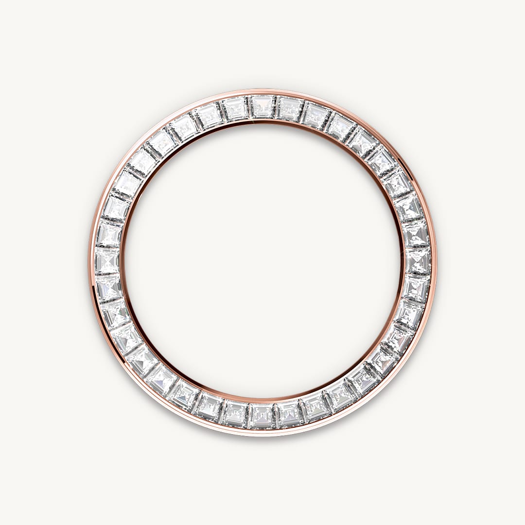 Luneta cravejada com diamantes