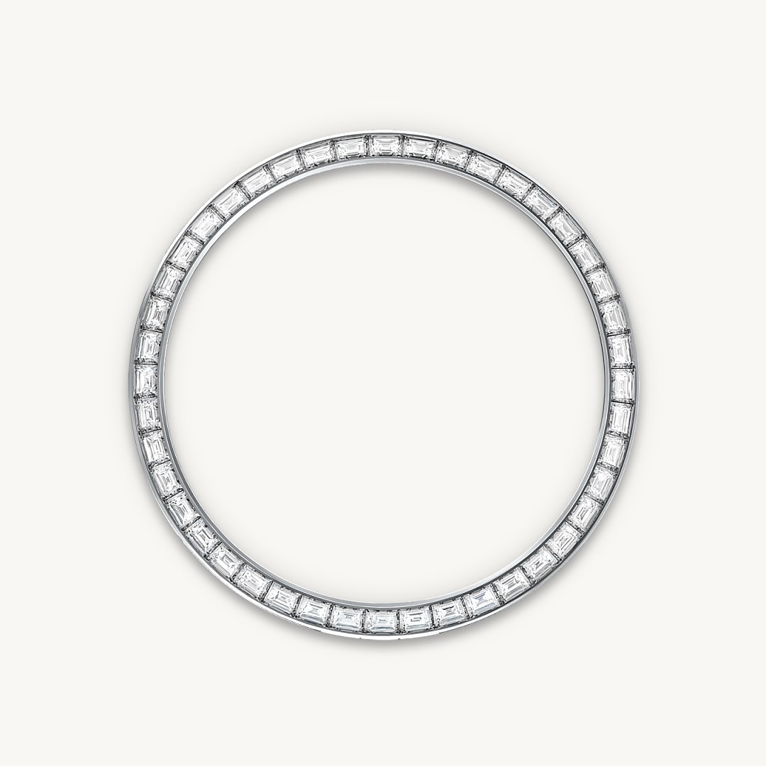 Luneta cravejada com diamantes