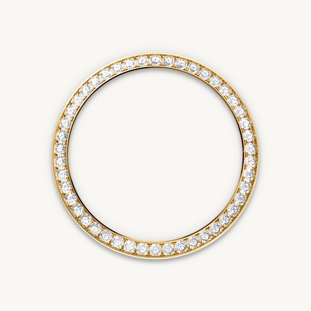 Luneta cravejada com diamantes