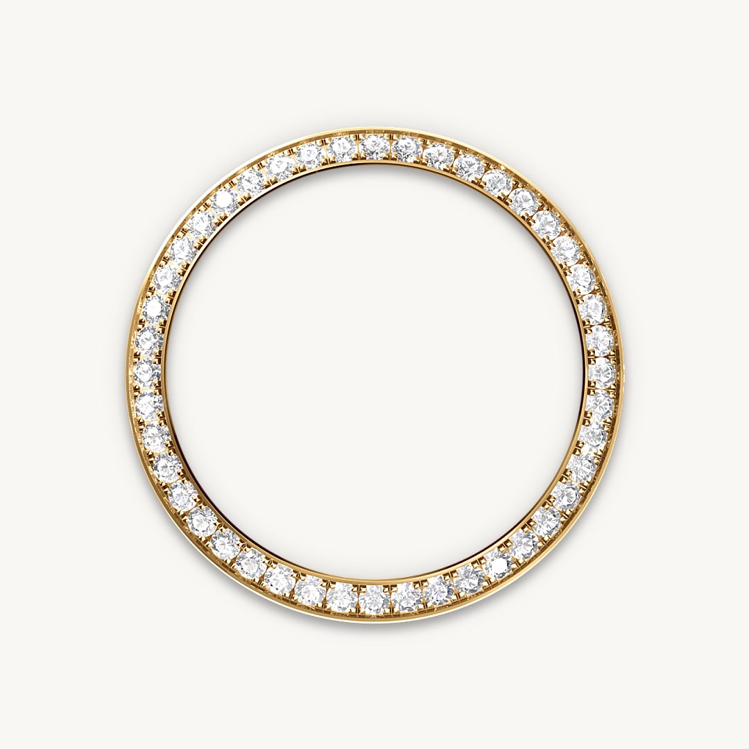 Luneta cravejada com diamantes
