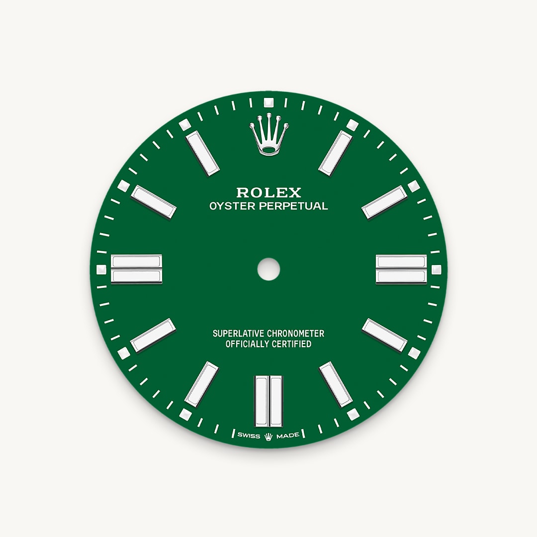 Mostrador verde