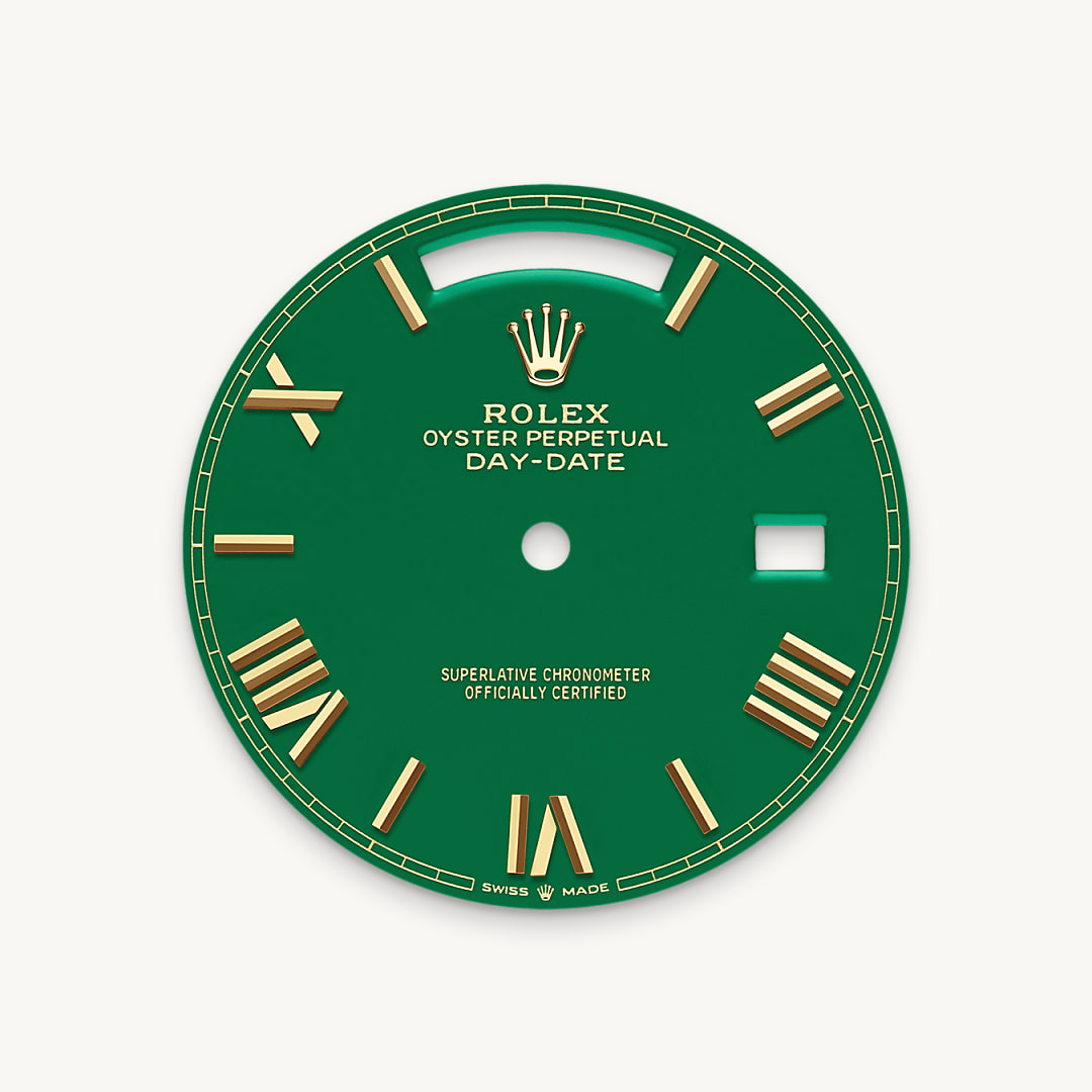 Mostrador verde