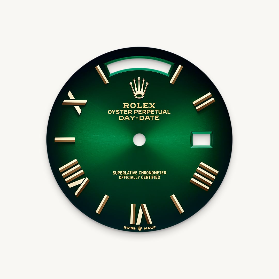 Mostrador verde ombré