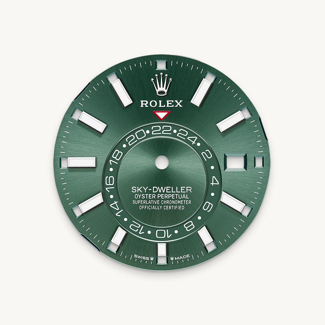 Mostrador verde-menta